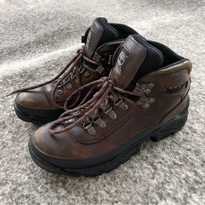 TIMBERLAND Waterproof Leather Hiking Boots, Women’s 7.5